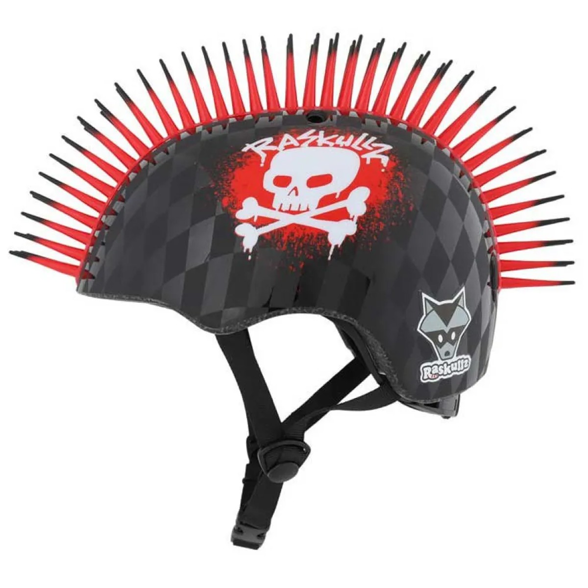 Casco Bici C-Preme Raskullz FS Bambino | Certificato CE | Taglia 48-52 Cm | Con Visiera Regolabile