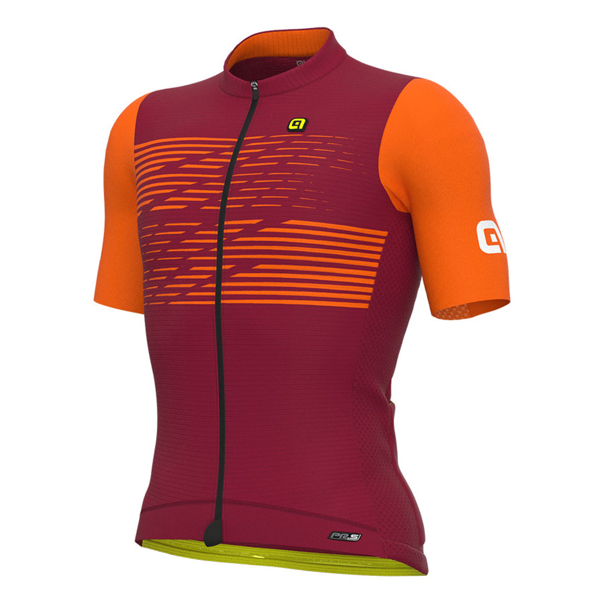 Maillot Cycliste Vintage Ale' – Bordeaux, Manches Courtes, Homme, Neuf étiquettes