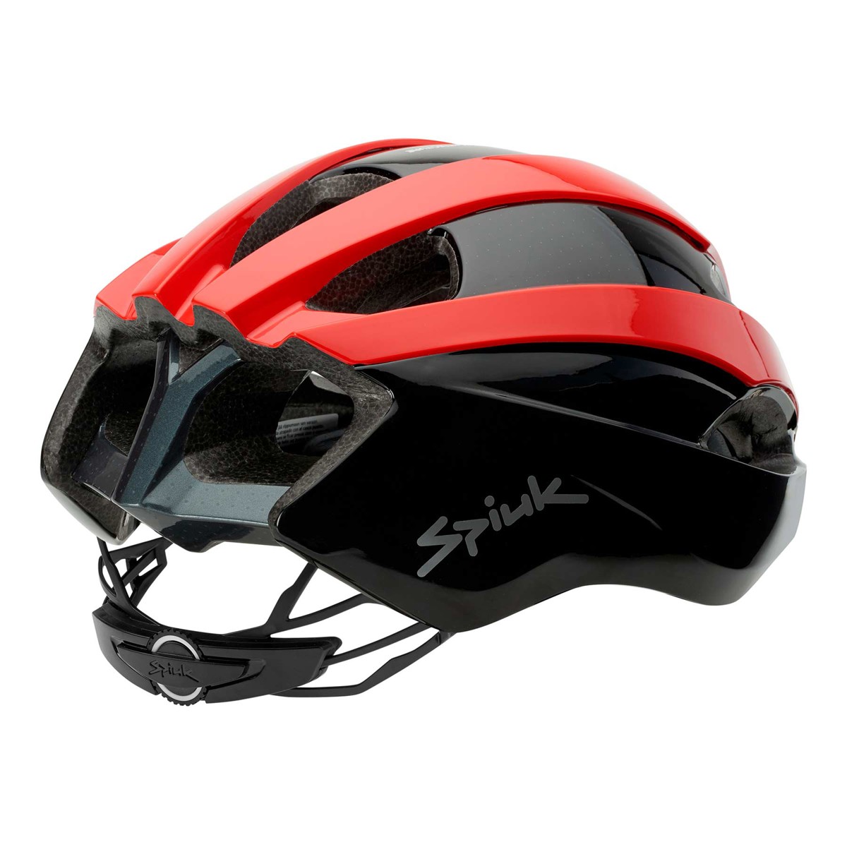 Casco Spiuk Korben Rojo Negro Mammoth