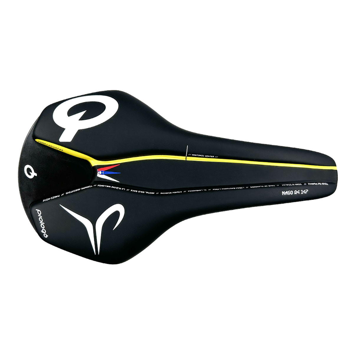Sillín Prologo R4 147 Nack Tdf Blk/ylw | Mammoth