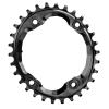 absolute black Chainring PLATO OVAL XTR9000 BCD96