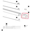 Repuesto thule Terminal Embellecedor Slide Bar