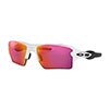 Gafa oakley Flak 2.0 XL Blanco Pulido Prizm Deep Water Polarizado .