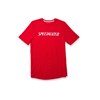 Camiseta specialized STD TEE WORDMARK RED HTHR/WHT 19