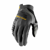 100% Gloves R-Core CHARCOAL