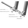 Cierre fox shox  Kit Conversión A 15mm para 36 2015-20
