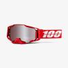 Beskyttelsesbriller 100% Armega Red / Hiper Silver Mirror Lens