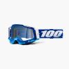  100% Racecraft 2 Blue / Clear Lens