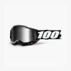 100% Goggle Accuri 2 Red Mirror Red/Blue Lens .