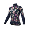 Maillot ale Ls Lady Jersey Graphics Prr Fiori Winter NAVY BLUE