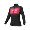 Maillot ale Ls Lady Jersey Solid Blend Winter BLACK-PINK