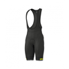 Culotte ale Winter Bibshorts Solid Blend BLK-YELLOW