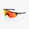 Okulary przeciwsłoneczne 100% Speedcraft Sl Soft Tact Black / Hiper Red