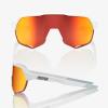 Lunettes 100% S2 Soft Tact Off White Hiper Red Multi