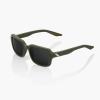 100% Sunglasses Ridley Matte Black Havana Bronze Peak .