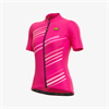 Tröja ale Maillot Mujer Mc Solid Flash PINK
