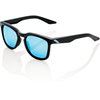 Óculos 100% Hudson Matte Black / Hiper Blue Multi Mirror