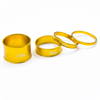 Distanziali jrc components Machined Anodised Headset Spacers GOLD