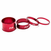 Distanziali jrc components Machined Anodised Headset Spacers RED