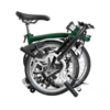 brompton Bike M6L Racing Green/ Black