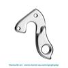 Patte de dérailleur union PATILLA GH-056 PLATA
