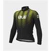 Maillot ale Solid Thorn ML BLK-YELLOW