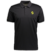 Triko scott bike Scott Polo FT BLK/SULP Y