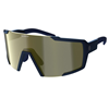 scott bike Sunglasses Scott Shield Compact Gold Chrome Cat 3