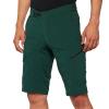 Housut 100% Ridecamp Shorts FOREST GRN