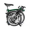 brompton Bike M6L Racing Green/ Back