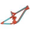 Beskytter ride wrap Covered Dual Suspension MTB Frame Kit Brillo