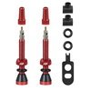 force Tubeless Valves 44mm 2Unid RED