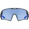 Sportsbriller uvex 231 2.0 P Blk Mat/Mir Bl
