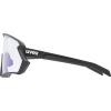 Okulary przeciwsłoneczne uvex Sportstyle 231 2.0 V Blk Mat/Ltm Blue