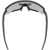 Solglasögon uvex Sportstyle 236 Set Black Matt / Mirror Silver
