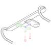 Soporte jrc components Underbar Mount for Cannondale Knot & Save Systems | Garmin
