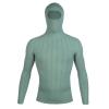 q36-5  Thermal Shirt Base Layer 5 Hoodie L/S OLIVE GREE