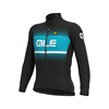 Maillot ale Solid Blend DWR BLACK-TURQ