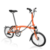 brompton Bike M6L Orange/Orange
