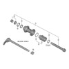 Moyeu shimano DEORE FH-M6010 12MM