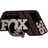 Příslušenství fox shox Adhesivos 2021 36 F-S Horquilla Negra .