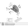 Entretoise shimano Eje Arandela L 8.2mm