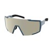 Sonnenbrille scott bike Shield Amp METAL BLUE